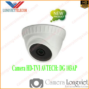 Camera HDCCTV-TVI Dome hồng ngoại AVTECH DG-103AP