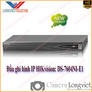 Đầu ghi hình IP camera 4 kênh HIKVISION DS-7604NI-E1