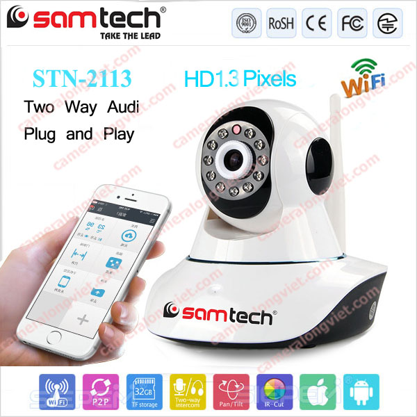 CAMERA IP Wifi SAMTECH STN-2113/ STN2113