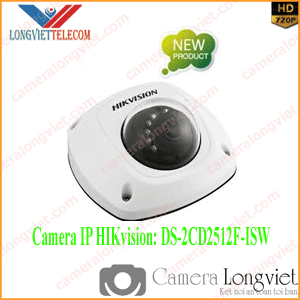 Camera Dome IP HIKVISION DS-2CD2512F-ISW