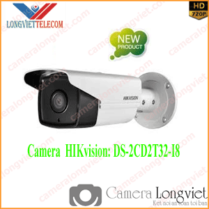 Camera Thân IP HIKVISION DS-2CD2T32-I8