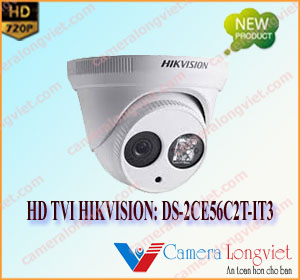 Camera HD-TVI Dome HIKVISION DS-2CE56C2T-IT3