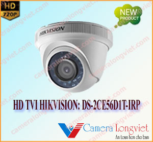 Camera HD-TVI Dome HIKVISION DS-2CE56D1T-IRP