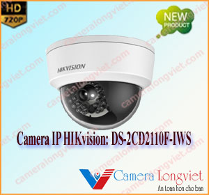 Camera IP Bán cầu HIKVISION 1.3MP - WiFi DS-2CD2110F-IWS