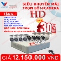 Bộ 08 Camera Turbo HD HIKVISION độ nét cao HD720P